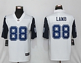 Youth Nike Cowboys 88 Ceedee Lamb White NFL Draft Color Rush Vapor Untouchable Limited Jersey,baseball caps,new era cap wholesale,wholesale hats